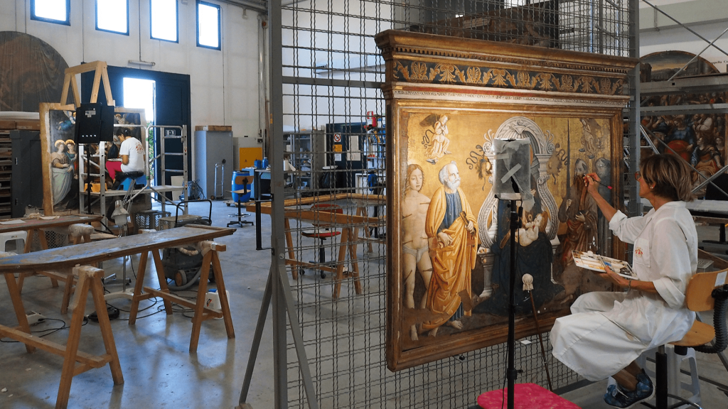 laboratorio restauro opere mobili principale